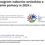 Harmonogram planowanych przez ARiMR naborów wniosków w ramach Planu Strategicznego dla Wspólnej Polityki Rolnej na lata 2023-2027 w 2024 r.